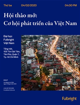 Hội thảo mở: Cơ hội phát triển của Việt Nam