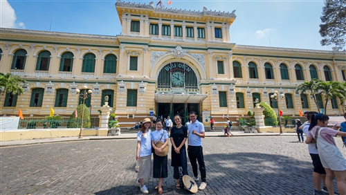 Cultural tour of Lao students of the MPP2025 course in Ho Chi Minh City