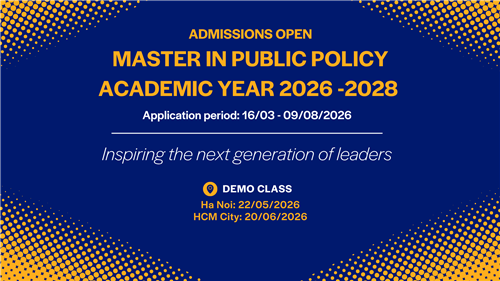 Admission Announcement Master in Public Policy Program - Cohort 2026 ...
